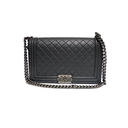 Chanel Boy Grey Bag