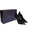 LeSilla Patent Black Heels
