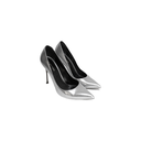 Sergio Rossi Silver Pumps