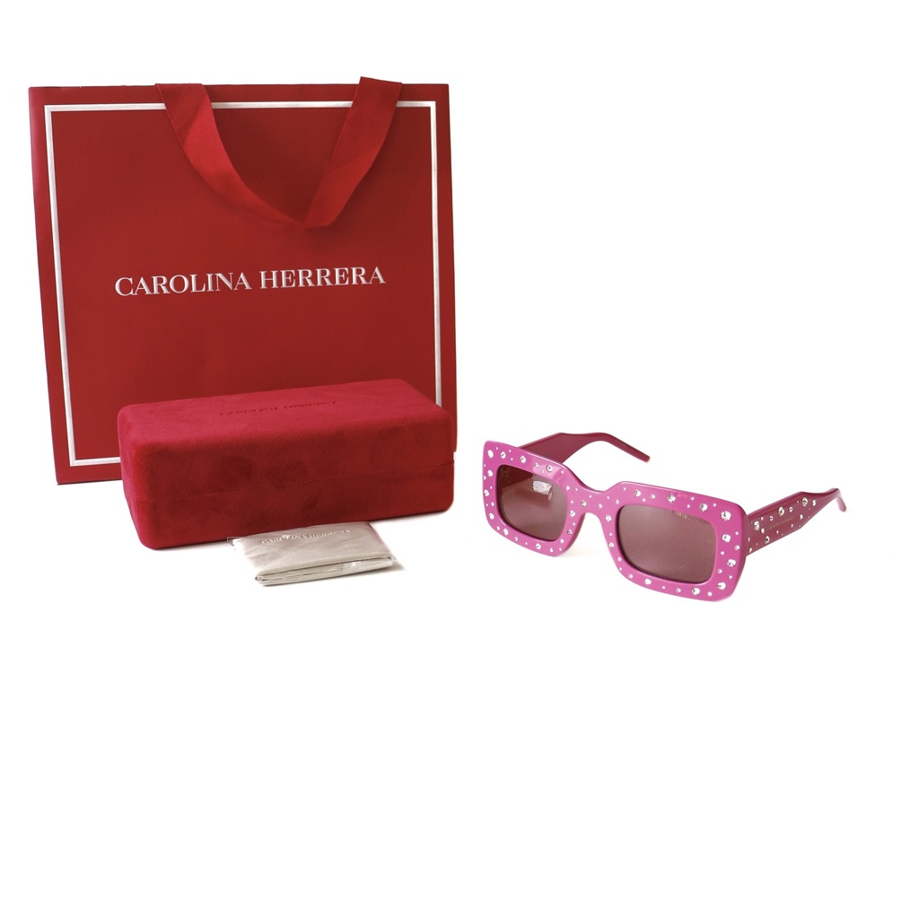 Carolina Herrera Pink Sunglasses