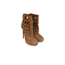 Alaia Suede Ankle Boots