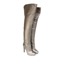 Sergio Rossi Gold Boots