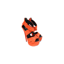 Guiseppe Zanotti Orange Suede Pumps