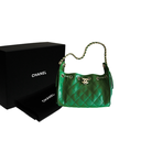 Chanel 25 Mini Green Bag