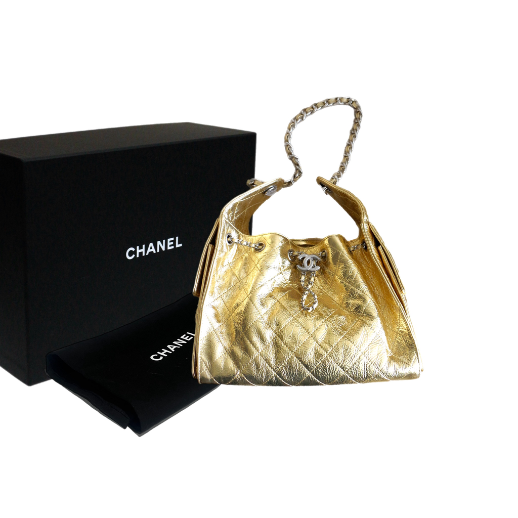 Chanel 25 Small Gold Bag