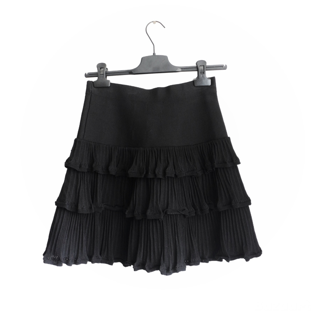 Sandro Black Skirt