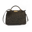 Fendi Interlace Zucca Peekaboo