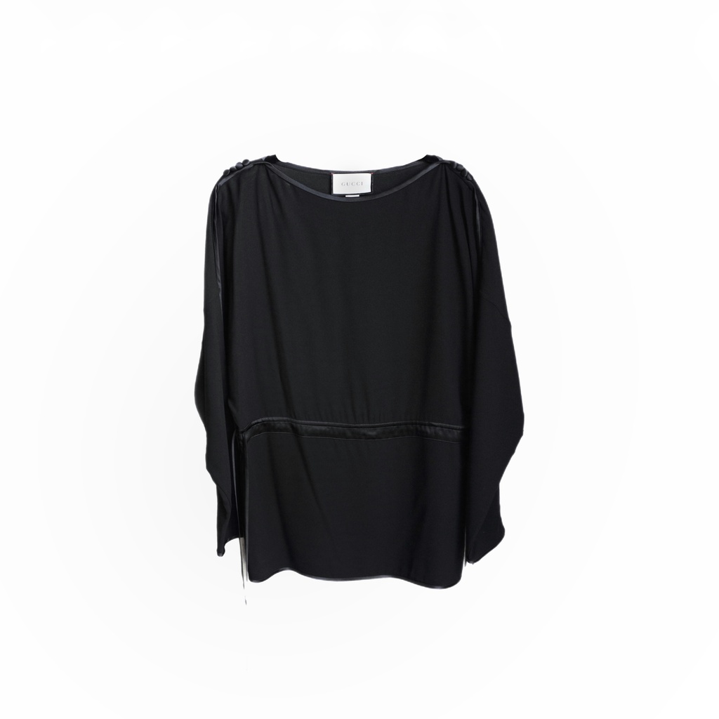 Gucci Silk Black Blouse
