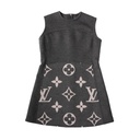 Louis Vuitton Wool Grey Dress
