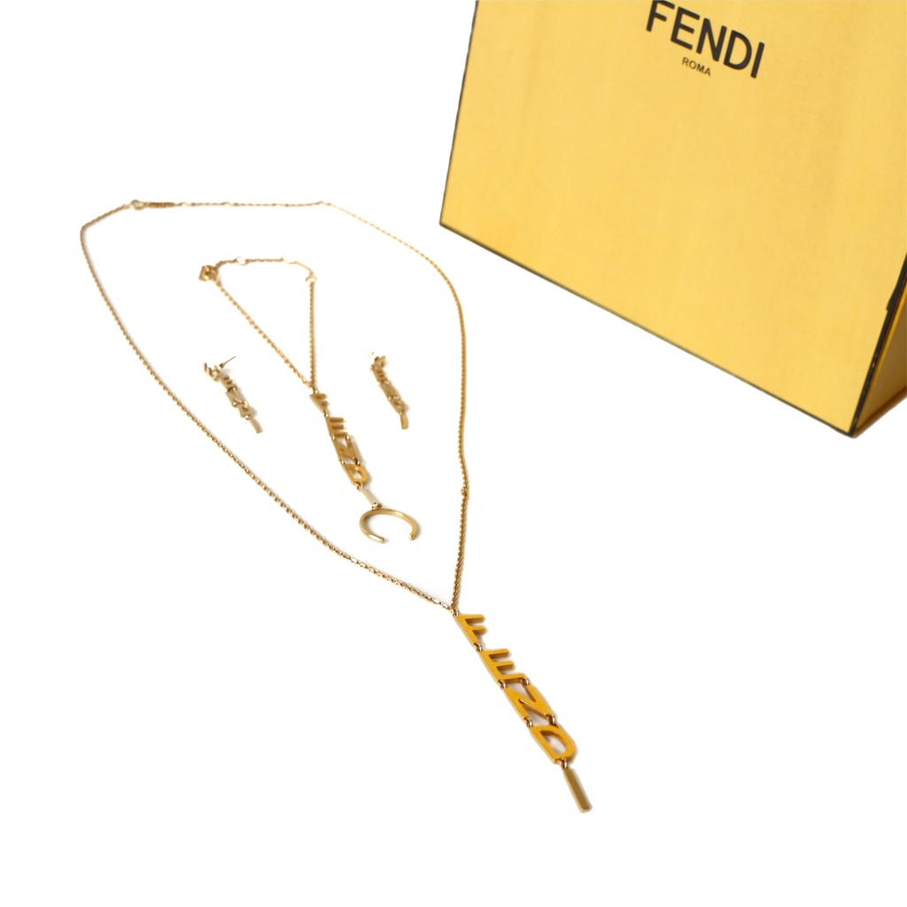 Fendi Fendigraphy Jewelry Set