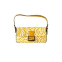 Fendi Yellow Vertigo Baguette Bag