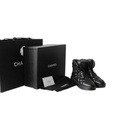 Chanel Interlocking CC Boots
