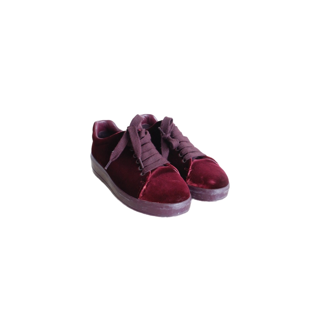 Prada Velvet Sneakers