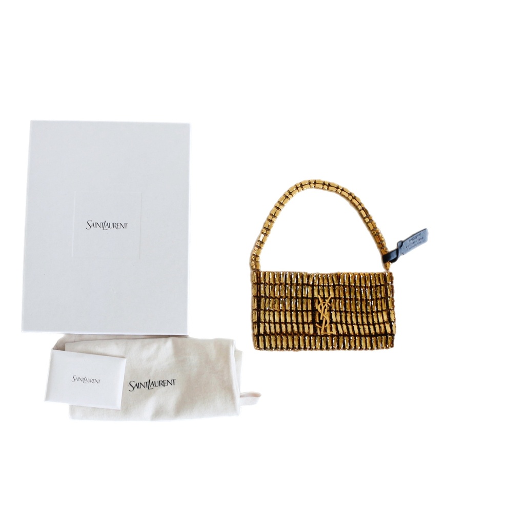 Saint Laurent Evening Crystal Bag