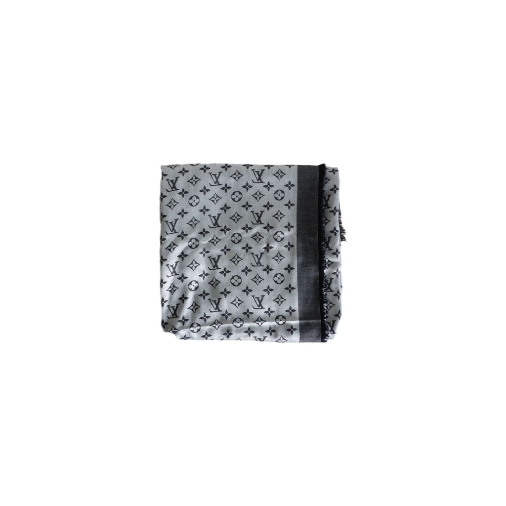 Louis Vuitton Grey Scarf