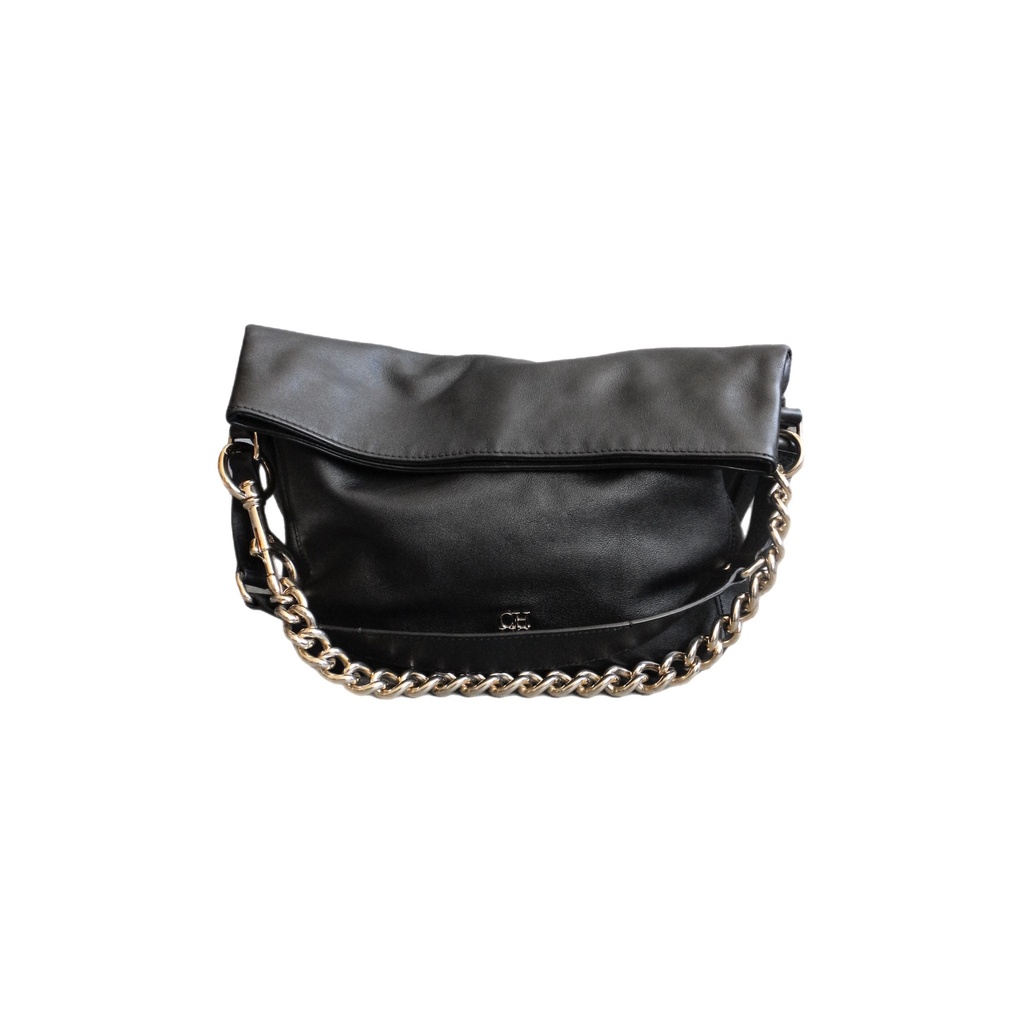 Carolina Herrera Leather Black Shoulder Bag
