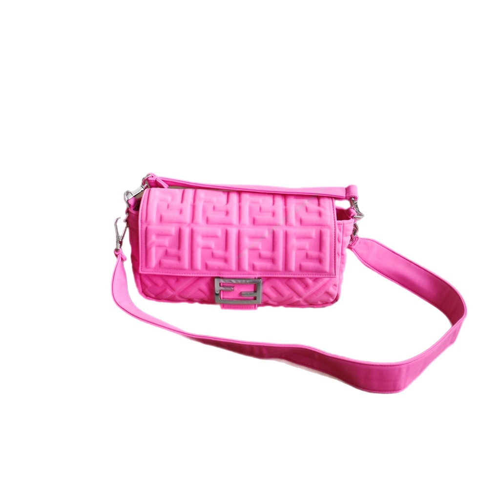 Fendi Baguette Pink Bag