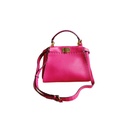 Fendi Peekaboo Selleria Pink Mini Bag