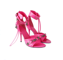 Balenciaga Cagole Pink Stilettos