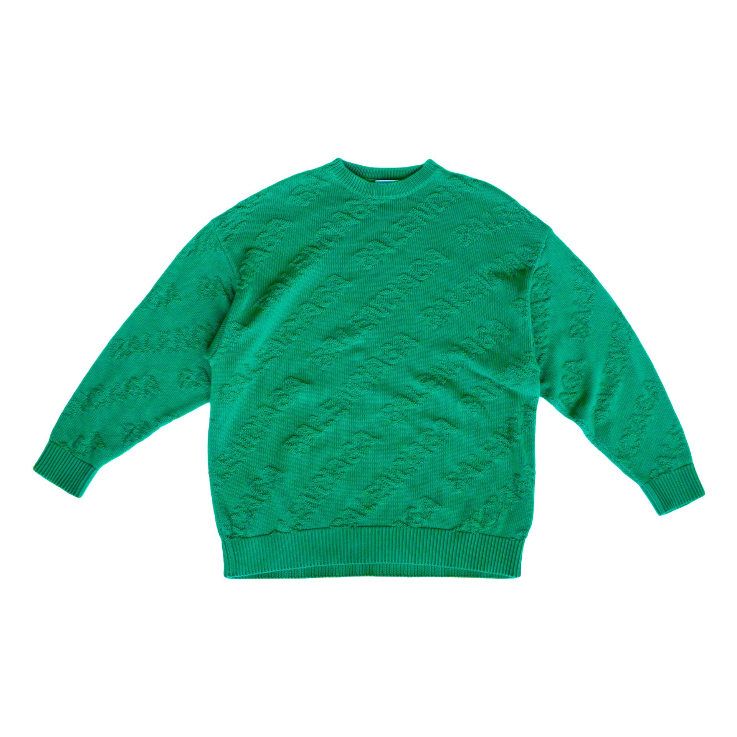 Balenciaga Green Sweater