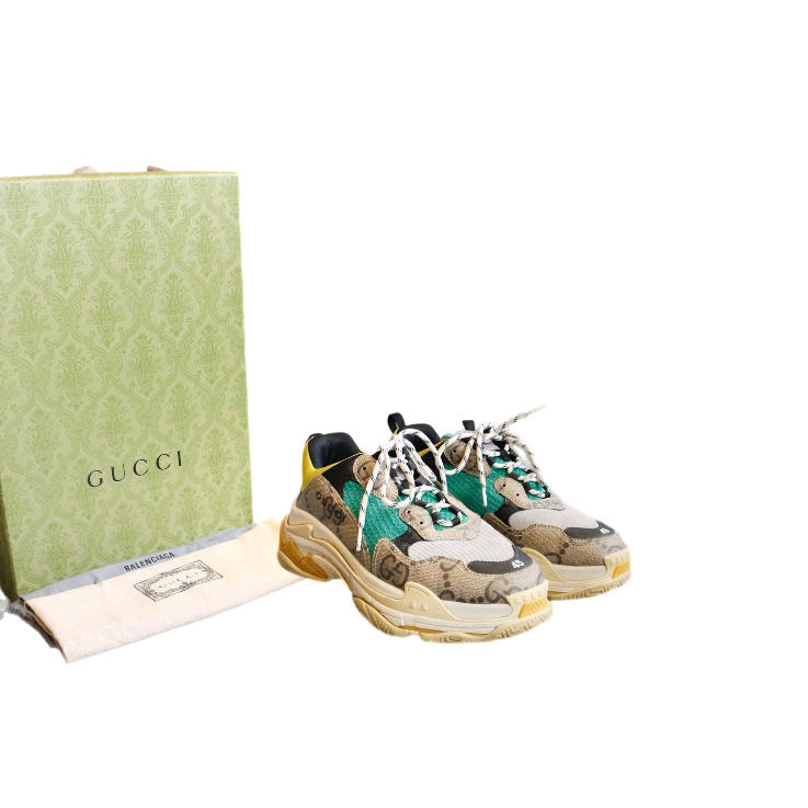 Balenciaga X Gucci Triple S Sneakers