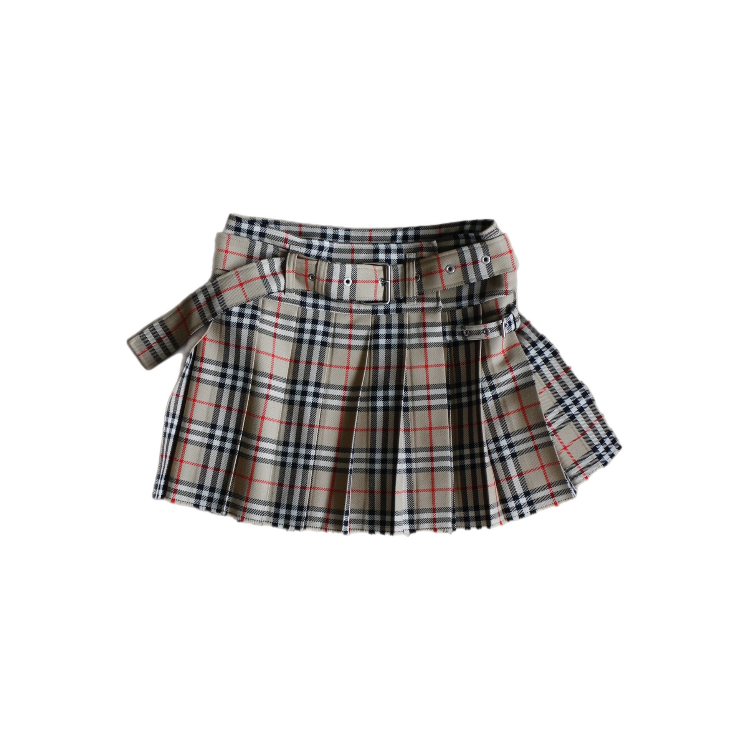 Burberry Check Skirt