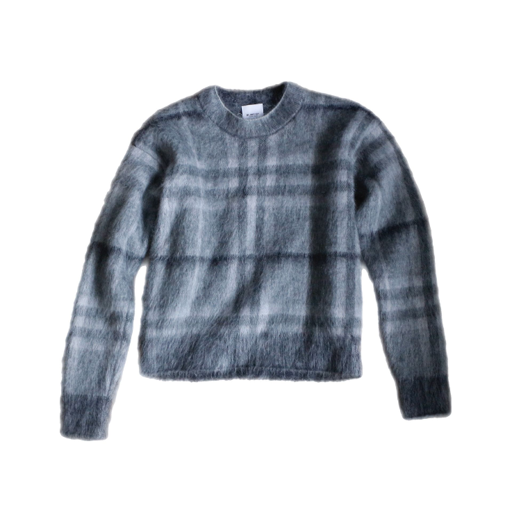 Burberry Check Grey Sweater