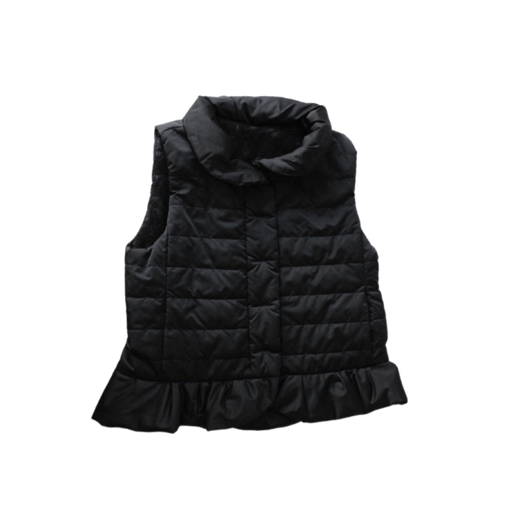 Carolina Herrera Black Reversible Vest
