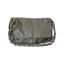 Chanel Grey Shoulder Bag