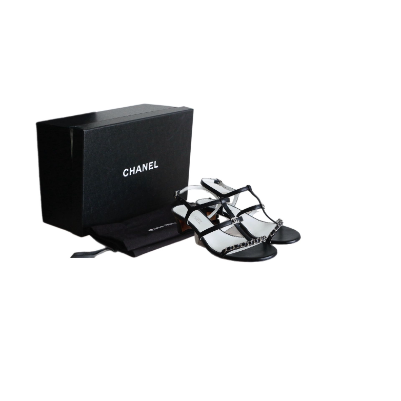 Chanel Chain Sandals