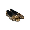 Dolce & Gabbana Devotion Gold Slippers