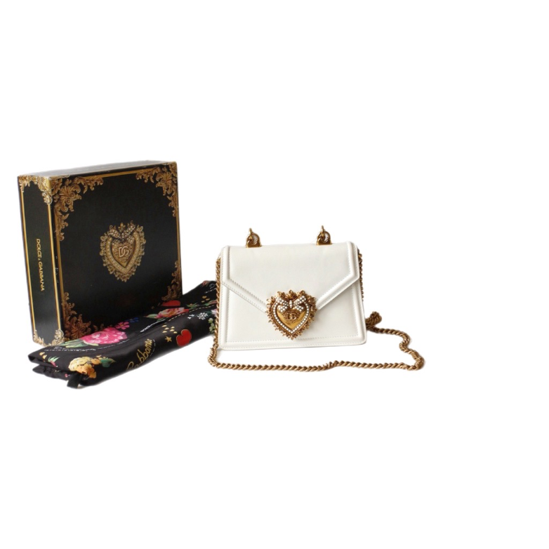 Dolce & Gabbana Devotion White Bag