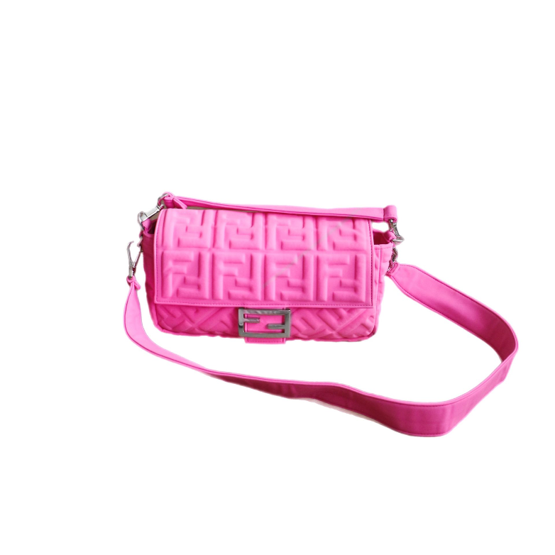 Fendi Baguette Pink Bag