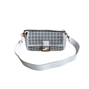 Fendi Baguette White Bag