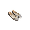 Ferragamo Silver Flats