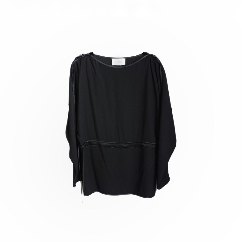 Gucci Silk Black Blouse