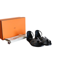 Hermès Santorini Glitter Sandals