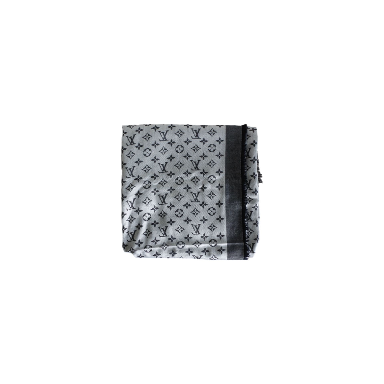 Louis Vuitton Grey Scarf
