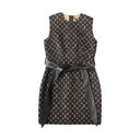 Louis Vuitton Monogram Wool Dress