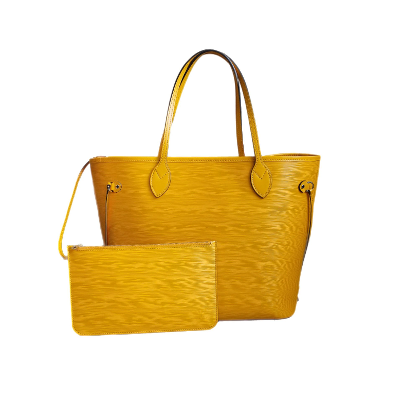 Louis Vuitton Neverfull MM Epi Bag