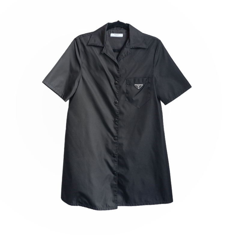 Prada Nylon Black Dress