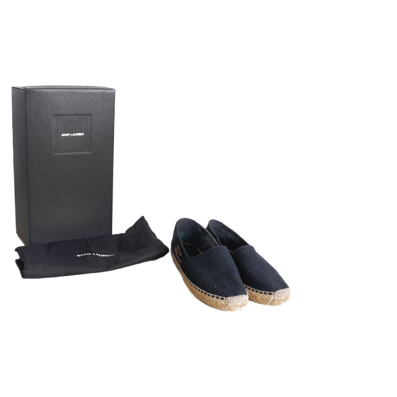 Saint Laurent Black Espadrilles