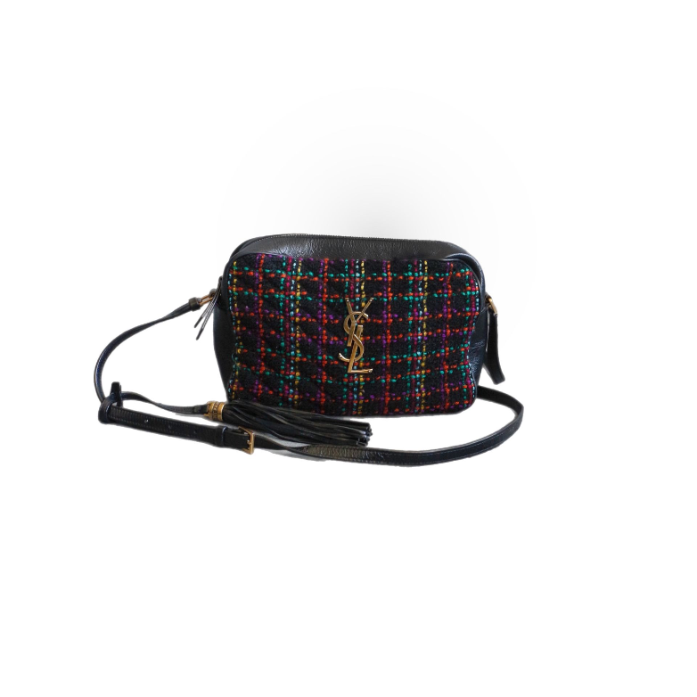Saint Laurent Wool Camera Bag