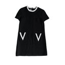Valentino Black V Dress