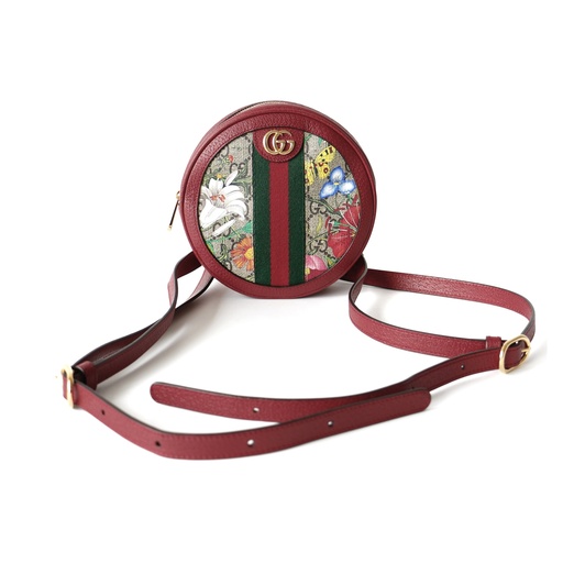 Gucci Round Ophidia Flora Backpack