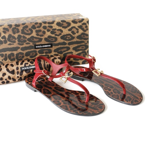 Dolce & Gabbana Leopard Sandals
