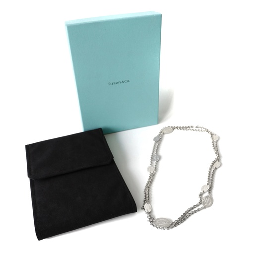 Tiffany & Co Oval Tags Necklace