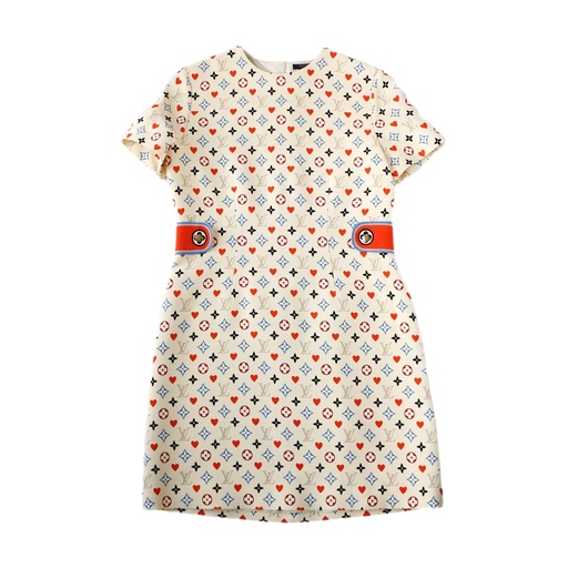 Louis Vuitton Tricolor Monogram Dress