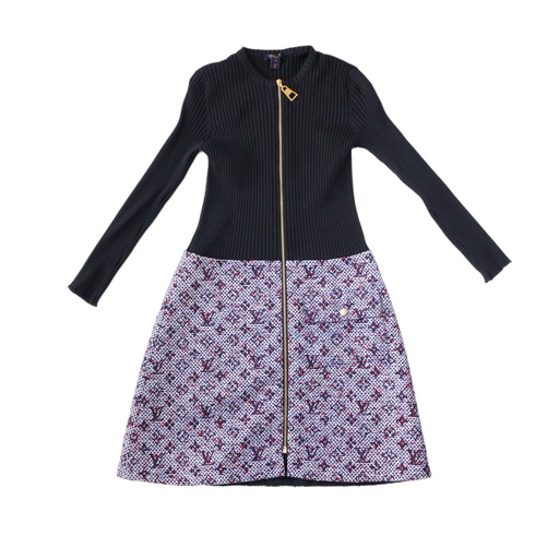 Louis Vuitton Purple Monogram Dress