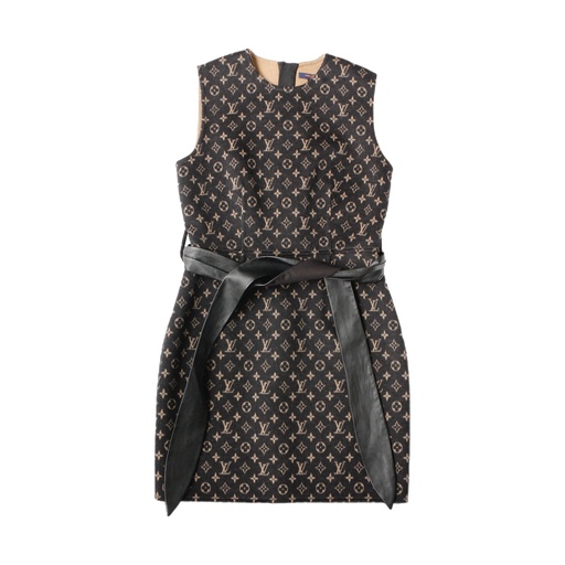 Louis Vuitton Monogram Wool Dress